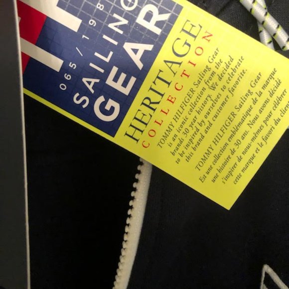 BRAND NEW MENS TOMMY HILFIGER HERITAGE COLLECTION ANORAK SWEATER SIZE XL - Picture 4 of 8